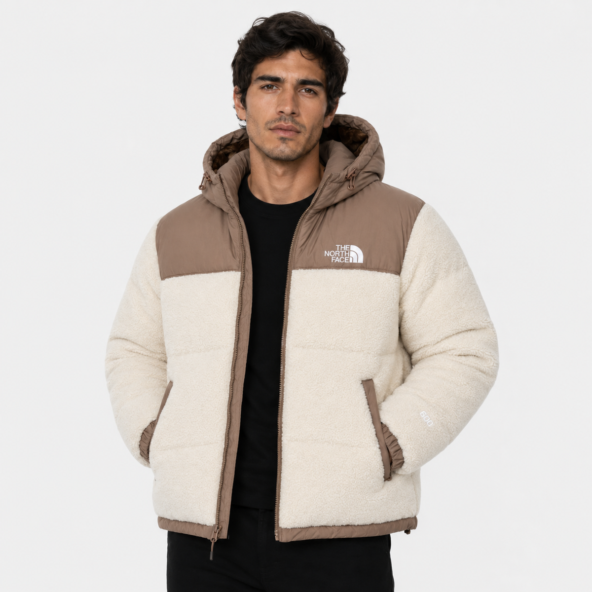 The North Face Teddy Retro Nuptse Con Gorro Desmontable