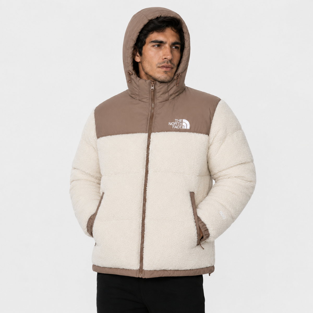 The North Face Teddy Retro Nuptse Con Gorro Desmontable