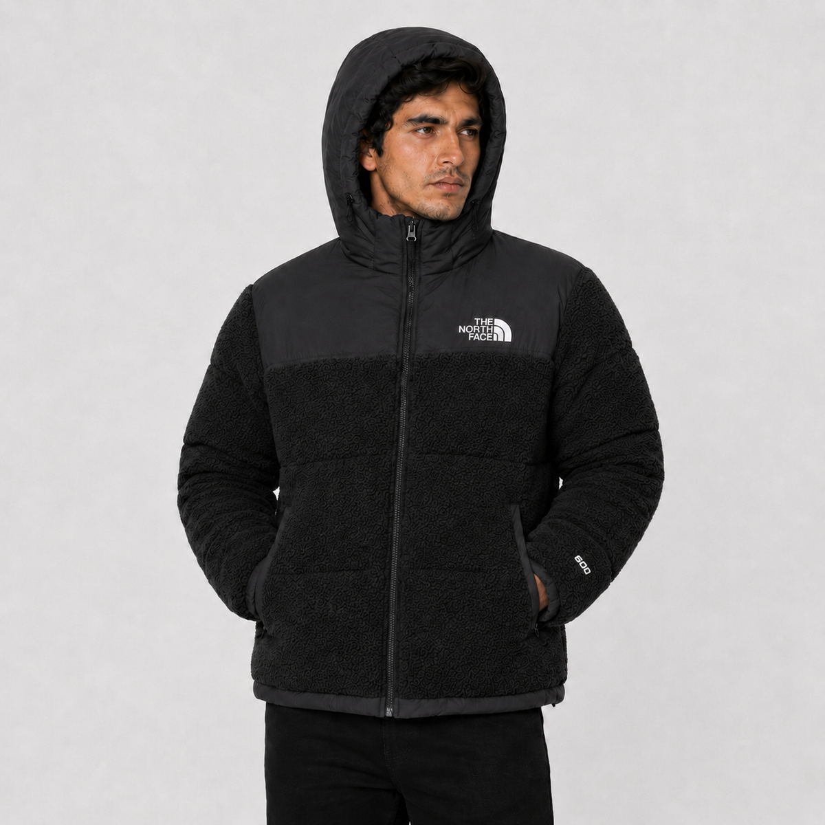 The North Face Teddy Retro Nuptse Con Gorro Desmontable